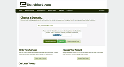 Desktop Screenshot of billing.linuxblock.com