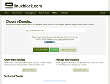 Tablet Screenshot of billing.linuxblock.com
